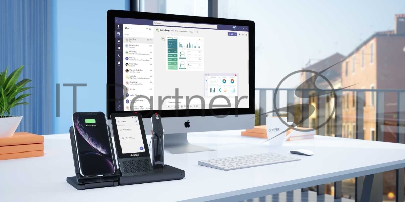 Гарнитура беспроводная Yealink WH67 UC черный