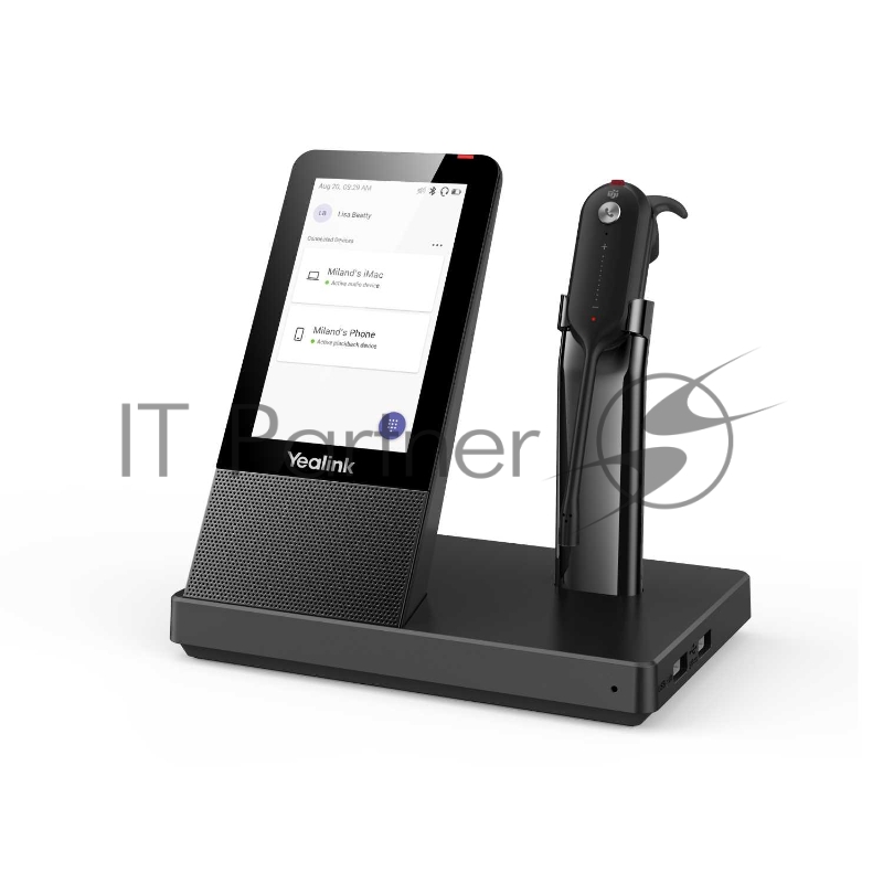 Гарнитура беспроводная Yealink WH67 UC черный