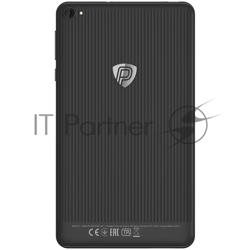 Планшет Prestigio Seed A7,PMT4337_3G_D,7(600*1024)IPS display,Android 10.0 Go,CPU Spreadtrum SC7731e quad core up to 1.3GHz,1GB+16GB,BT4.2,0.3MP+2. C,microSD card slot, Single SIM card,have call function,3000mAh battery,black