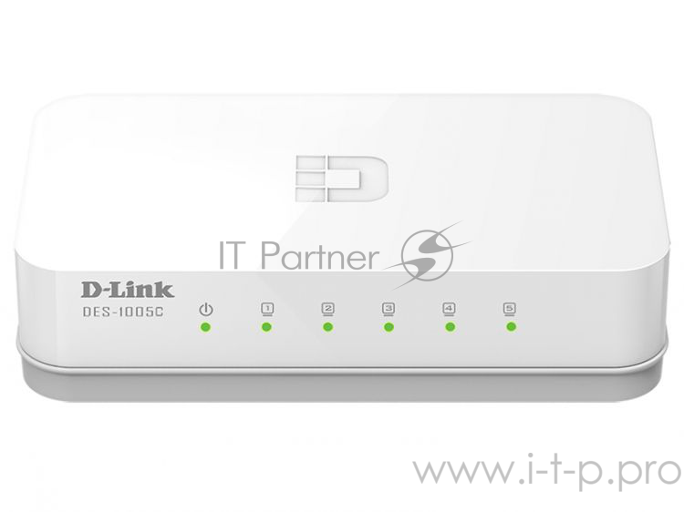 Коммутатор D-Link DES-1005C/A1A 5 портов 100Мбит/сек.