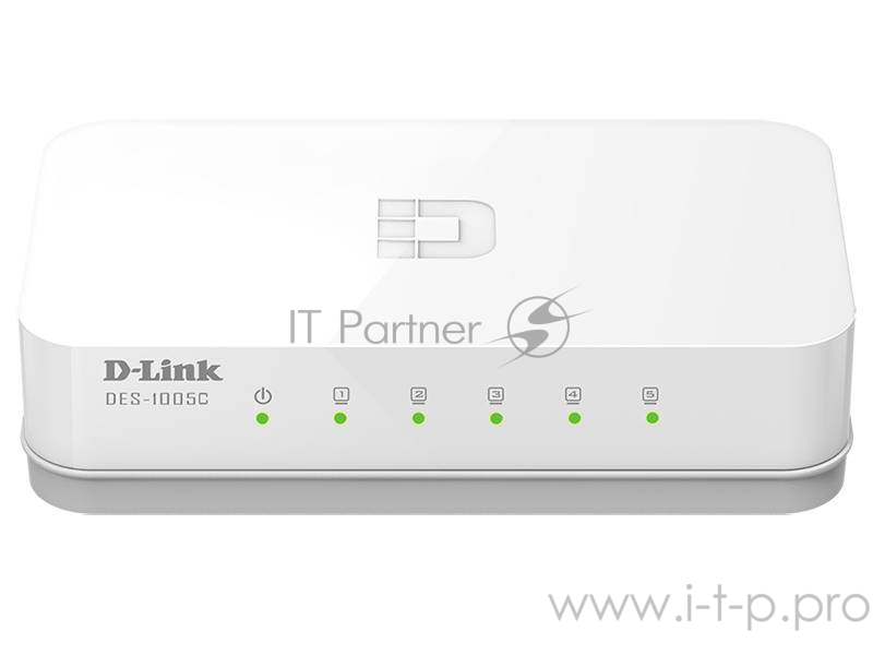 Коммутатор D-Link DES-1005C/A1A 5 портов 100Мбит/сек.