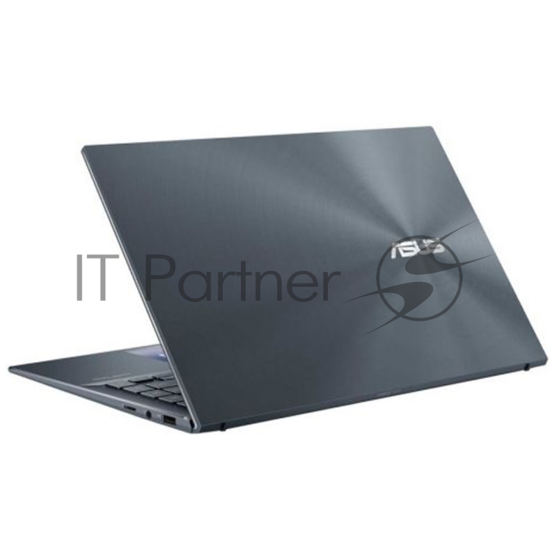 Ноутбук ASUS UX435EA-A5057T 14(1920x1080 (матовый) IPS)/Intel Core i5 1135G7(2.4Ghz)/8192Mb/512PCISS Iris Xe Graphics/Cam/BT/WiFi/war 2y/1.19kg/Pine Grey/W10 + ScreenPad /