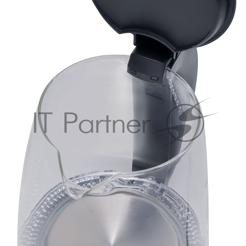 Чайник Galaxy LINE GL0559, стекло/черный