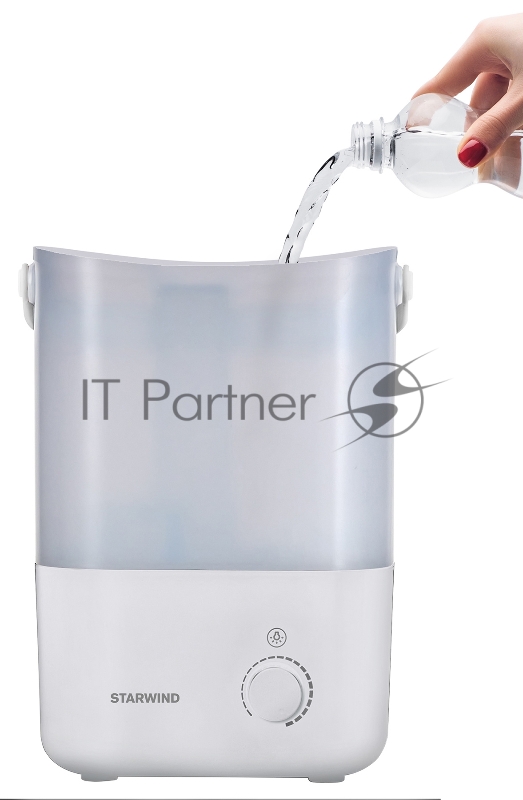 Увлажнитель воздуха Starwind SHC5310W 25Вт (ультразвуковой) белый/белый