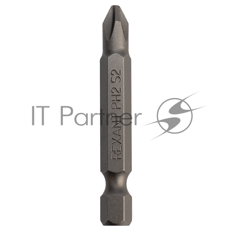 Бита PH2 x 50 мм для шуруповерта сталь S2 5 шт. (лента) REXANT