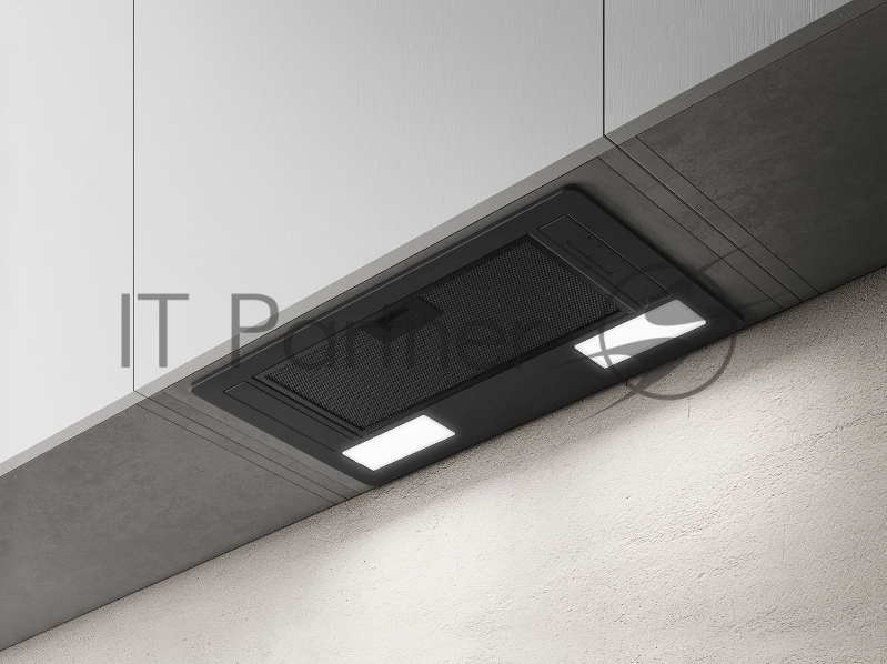 Вытяжка встраиваемая Elica Era C BL/A/72 черный управление: кнопочное (1 мотор)