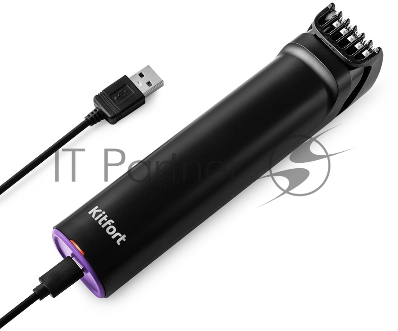 Триммер Kitfort KT-3103 черный 5Вт