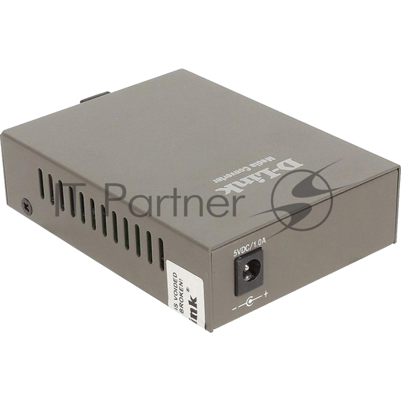 DMC-F15SC/B1A Медиаконвертер с 1 портом 10/100Base-TX и 1 портом 100Base-FX с разъемом SC для одномодового оптического кабеля (до 15 км), RTL {20}