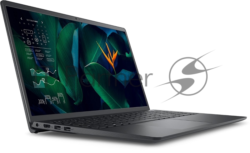 Ноутбук DELL Vostro 3515 AMD Ryzen 7 3700U 15.6 FHD A-G LED WVA 8GB (1x8G) 512GB SSD AMD Radeon™ Vega 10 N3C (41WHr) 1year Linux Carbon Black