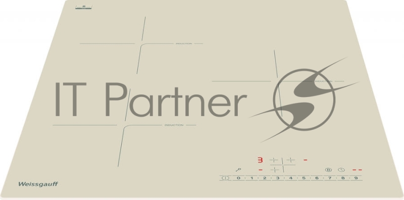 Индукционная варочная поверхность Weissgauff HI 430 GSC бежевый