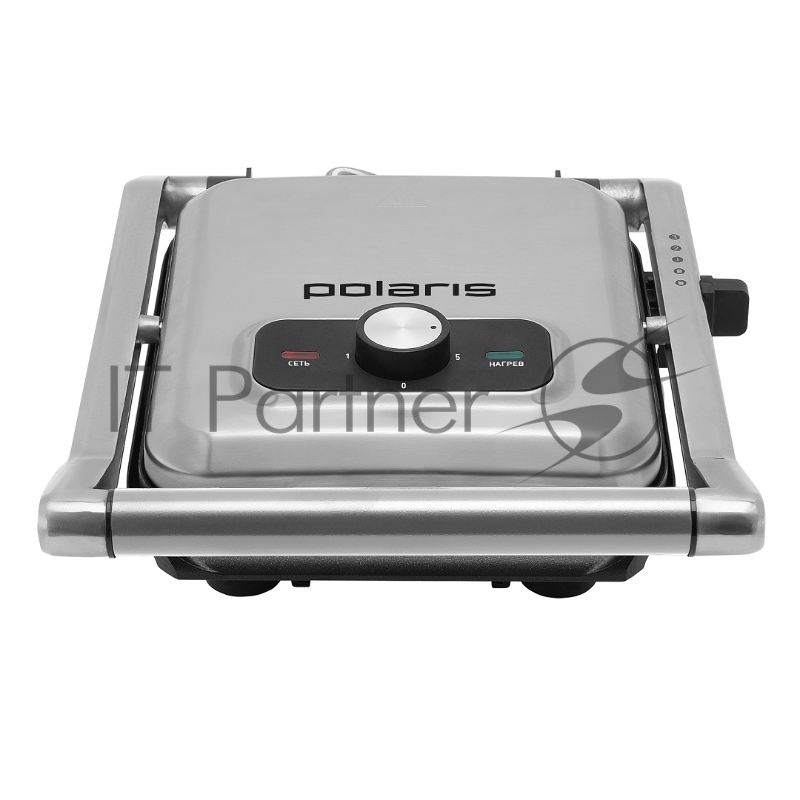 Гриль-пресс Polaris PGP-2902 (2000вт,таймер,съемные панели,антип.)