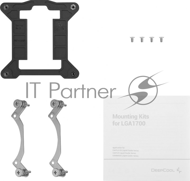 Компонент системы охлаждения Deepcool Bracket for CASTLE 240 GAMMAXXL240T Soc-1700 150gr Ret