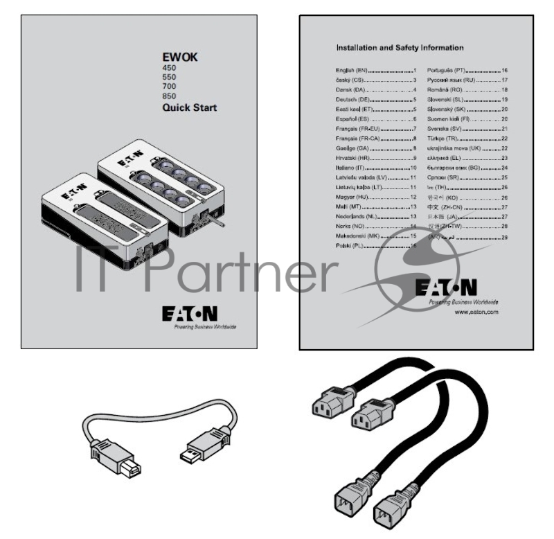 Источник бесперебойного питания EATON 3S700IEC, 700ВA