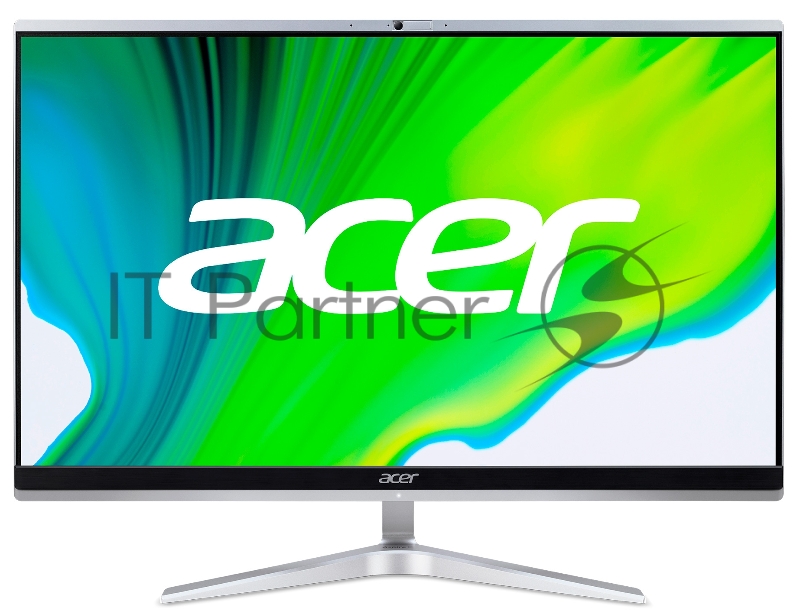 Моноблок Acer Aspire C24-1651 23.8 Full HD Touch i7 1165G7 (2.8) 8Gb SSD512Gb MX450 CR Endless GbitEth WiFi BT 135W клавиатура мышь Cam серебристый