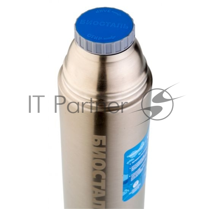 Термос BIOSTAL-АВТО NBP-1000-1 1 л, узк.горло,2 пробки,с крышкой-чашкой