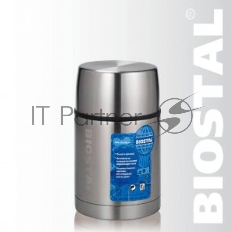 Термос BIOSTAL-АВТО с широким горлом,суповой, с термочехлом, 0,7 л.