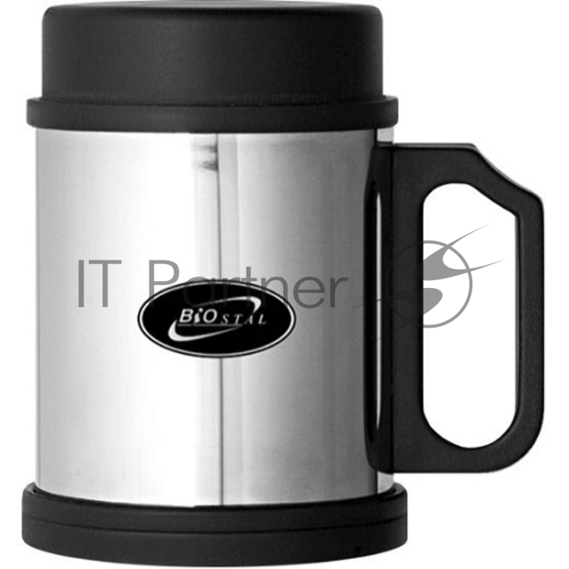 Термокружка BIOSTAL NM-108В с крышкой, с пластиковой ручкой, 0,33л (в уп. 48 шт)
