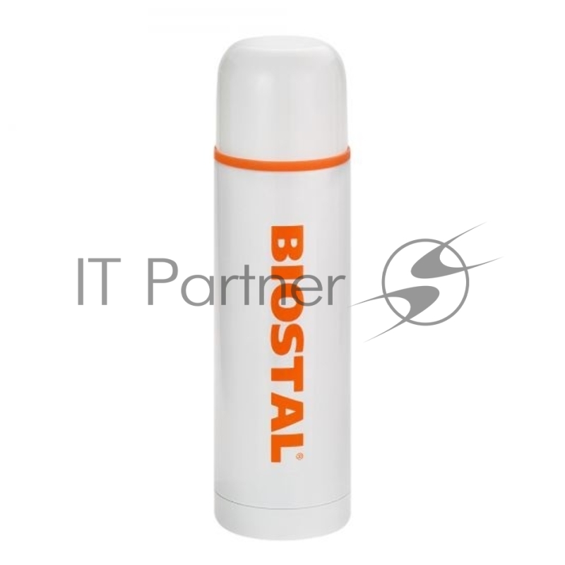 Термос с узкой горловиной BIOSTAL NB-1000 С-W, БЕЛЫЙ, 1.0 л. (в уп. 12 шт)