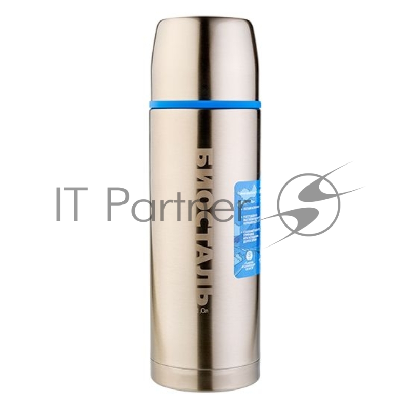 Термос Biostal Авто (1 литр) с термочехлом, стальной