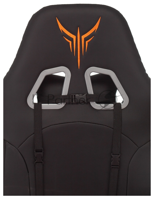 Кресло игровое Knight ARMOR черный ромбик эко.кожа с подголов. крестовина металл