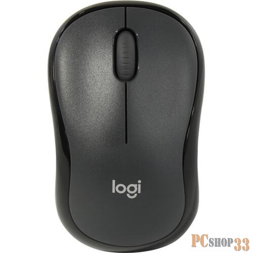 Мышь Logitech Wireless Mouse M221 SILENT CHARCOAL, оптическая (1000dpi) silent беспроводная USB для ноутбука (3but)
