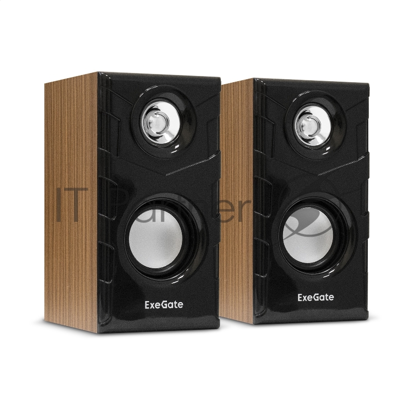 Акустическая система 2.0 ExeGate EX289694RUS Tango 316 (питание USB, 2х3Вт (6 Вт RMS), 80-20000Гц, дерево)