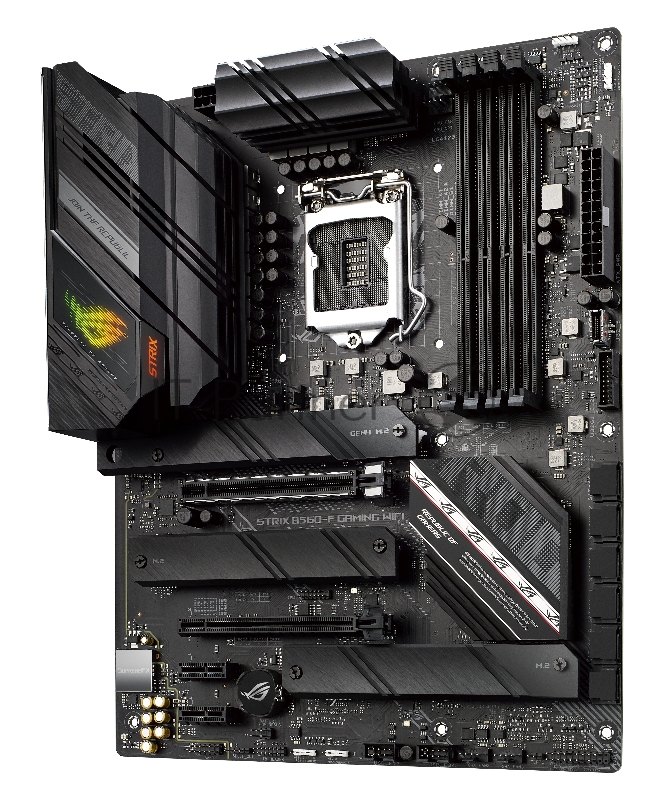 Материнская плата ASUS ROG STRIX B560-F GAMING WIFI, LGA1200, B560, 4*DDR4, HDMI+DP, CrossFireX, SATA3 + RAID, Audio, Gb LAN, USB 3.2*9, USB 2.0*5, ATX 90MB16J0-M0EAY0