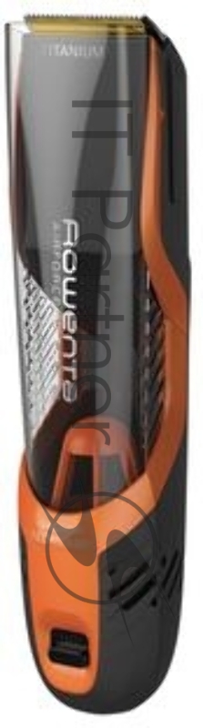 Машинка для стрижки Rowenta TN9300F6 черный/оранжевый (насадок в компл:2шт)