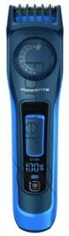 Триммер Rowenta TN3840F4 синий/черный (насадок в компл:2шт)