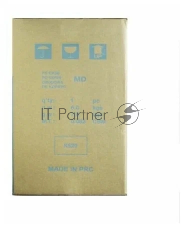 Корпус ATX Eurocase K520 без БП, RGB, USB 3.0