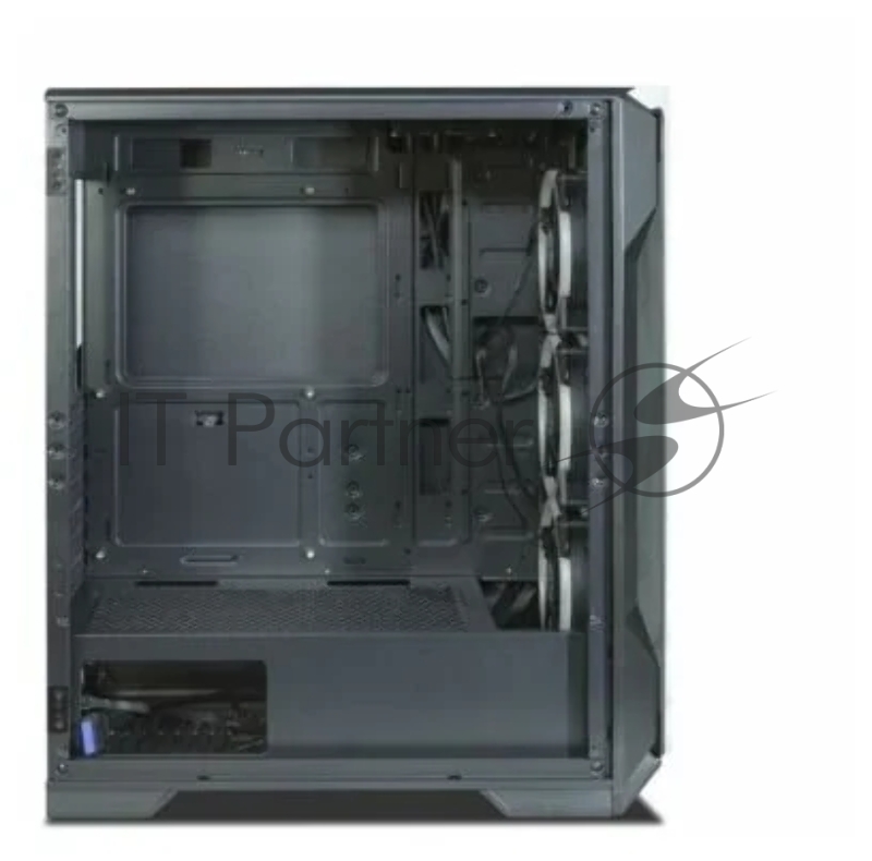 Корпус ATX Eurocase K520 без БП, RGB, USB 3.0