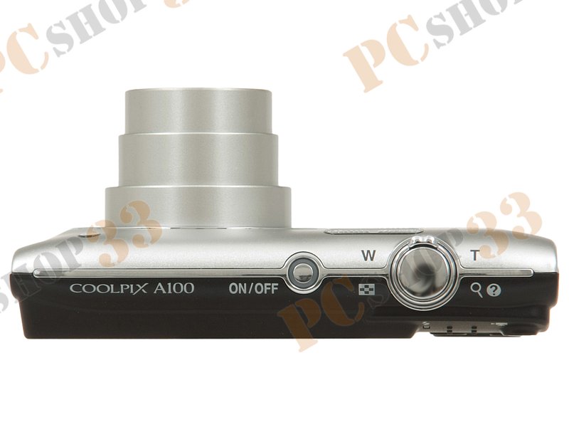 Фотоаппарат Nikon CoolPix A100 (20.1Мп, 5x, ЖК 2.7, SDXC), серебр.