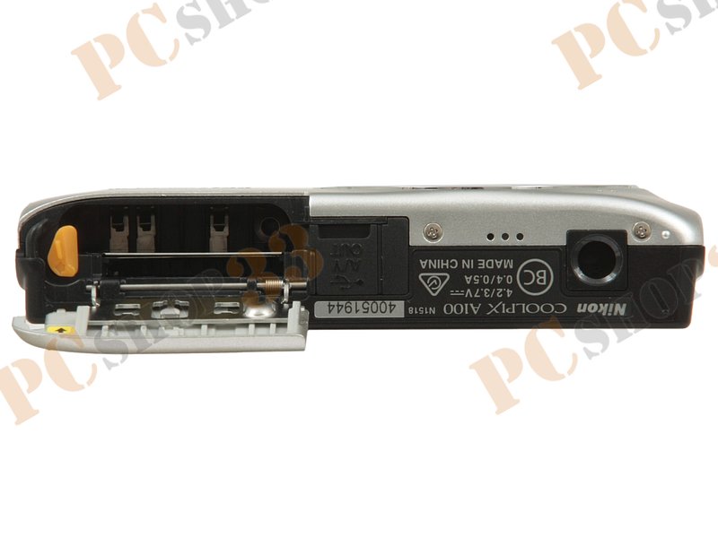 Фотоаппарат Nikon CoolPix A100 (20.1Мп, 5x, ЖК 2.7, SDXC), серебр.