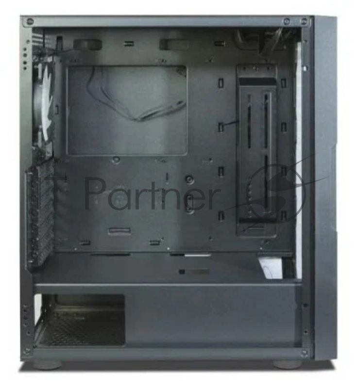 Корпус ATX Eurocase SURTUR без БП, RGB, USB 3.0