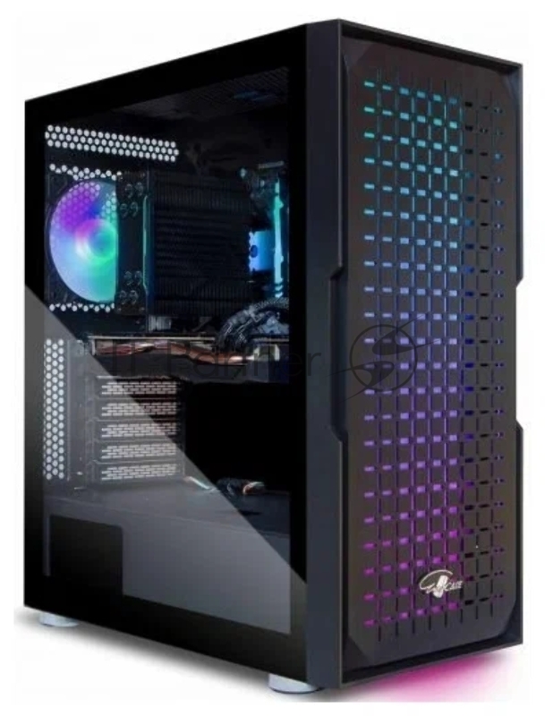 Корпус ATX Eurocase SURTUR без БП, RGB, USB 3.0