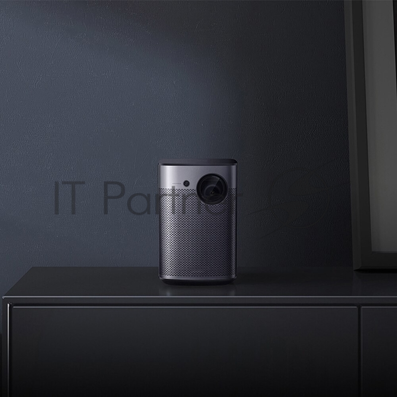 XGimi Halo+ Портативный проектор /технология:DLP/Разрешение:Ful ANSI-лм/AmlogicT950X2/2GB/16GB Bluetooth/Порты: DC x1, HDMI 2.0 x1, USB 2.0 x1, Jack 3,5 x1/AndroidTV/3D/0.76-7,62 м/HarmanKardon/Вес:1.6 кг/Цвет:Черный WM03A