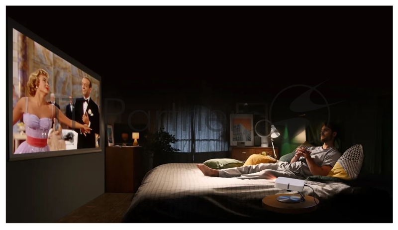 Переносной проектор XGimi Elfin /технология:DLP/Разрешение:Ful ANSI-лм/AmlogicT950X2/2GB/16GB Bluetooth/Порты: DC x1, HDMI 2.0 x1, USB 2.0 x1, Jack 3,5 x1/AndroidTV/3D/0.76-7,62 м/HarmanKardon/Вес:0,9 кг/Цвет:Черный XL03A