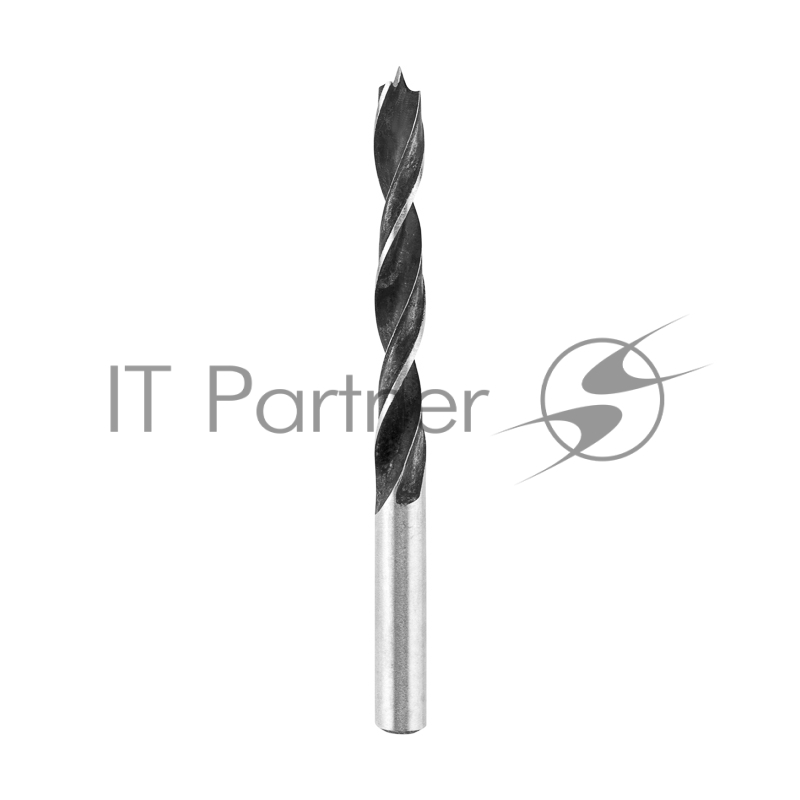 Сверло по дереву KRANZ 9х125 мм, цилиндрический хвостовик