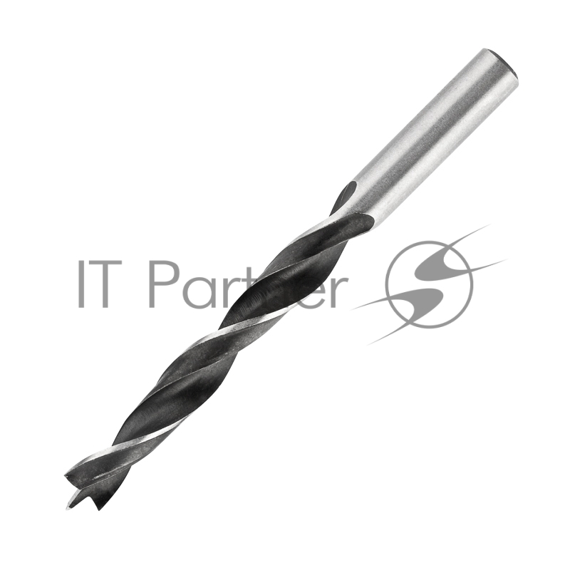 Сверло по дереву KRANZ 10х130 мм, цилиндрический хвостовик