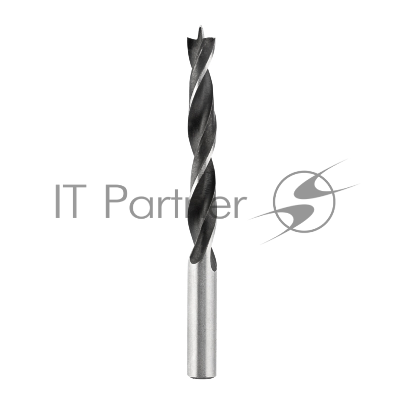 Сверло по дереву KRANZ 10х130 мм, цилиндрический хвостовик