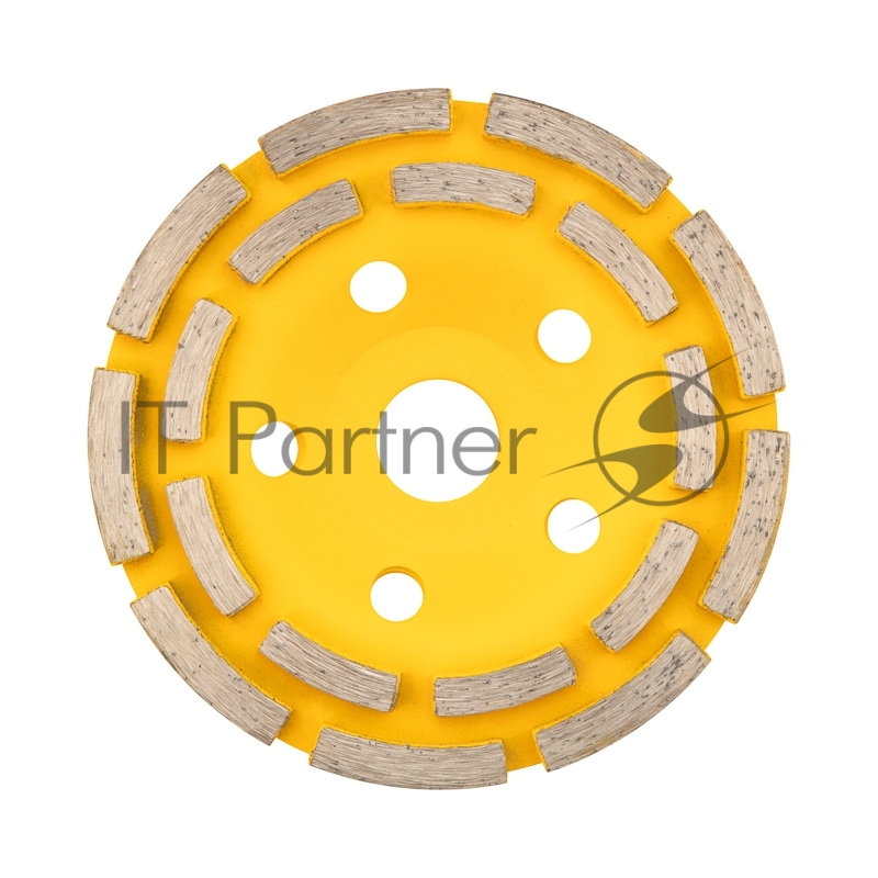 Чашка алмазная шлифовальная KRANZ 2-ряд 125х22.2 мм