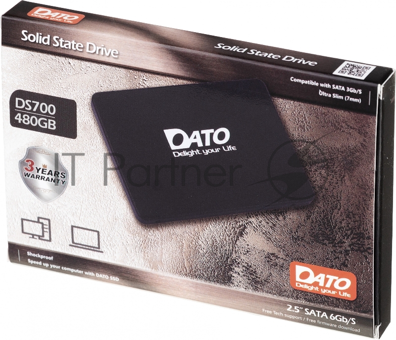 Накопитель SSD Dato SATA III 480Gb DS700SSD-480GB DS700 2.5