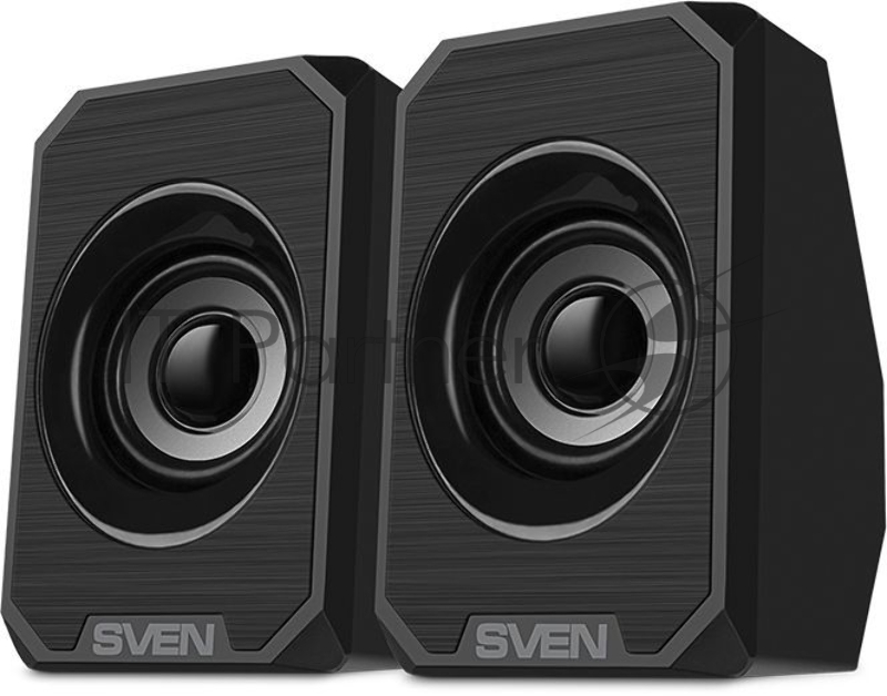 Колонки чёрные Sven 180 (2x3W, USB)