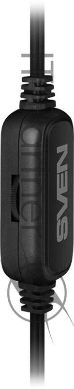 Колонки чёрные Sven 255 (2x3W, RGB подсветка, USB)