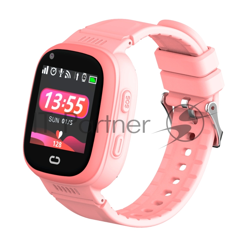 Наручный смарт-браслет JET KID Power 4G розовый