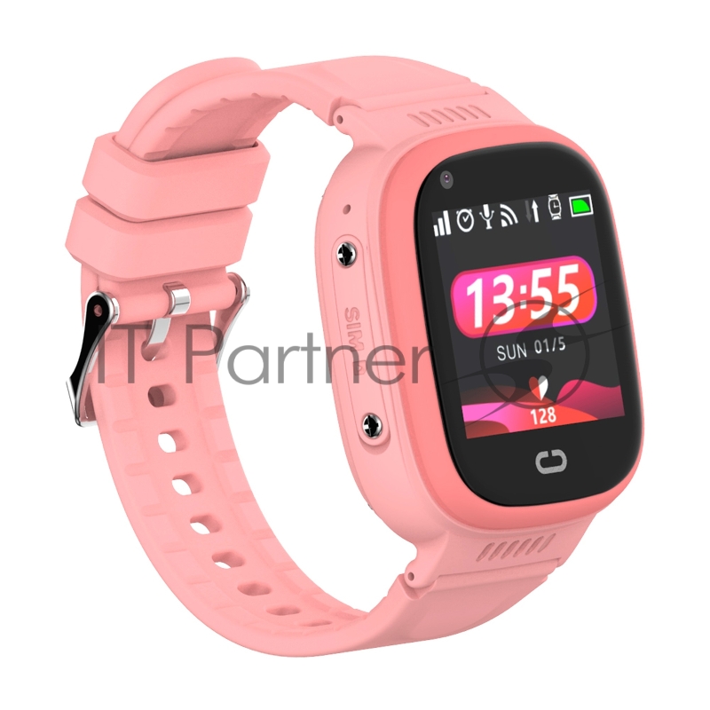 Наручный смарт-браслет JET KID Power 4G розовый