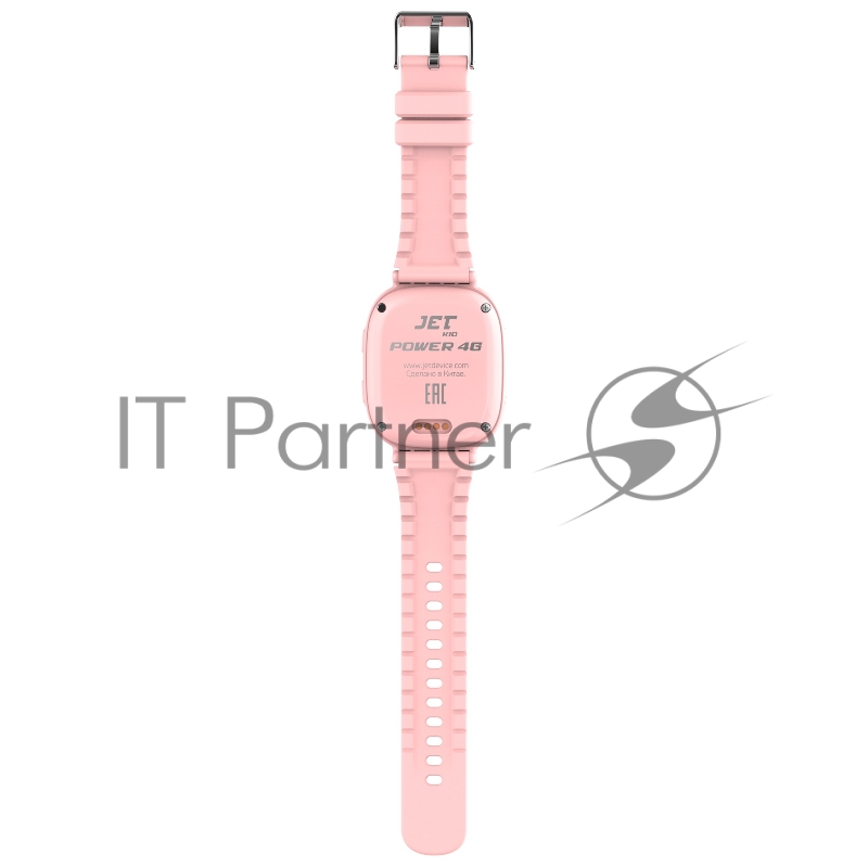 Наручный смарт-браслет JET KID Power 4G розовый