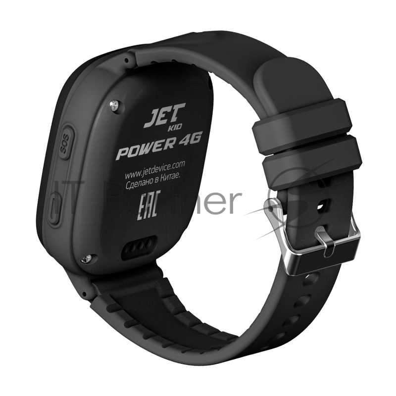Наручный смарт-браслет JET KID Power 4G черный