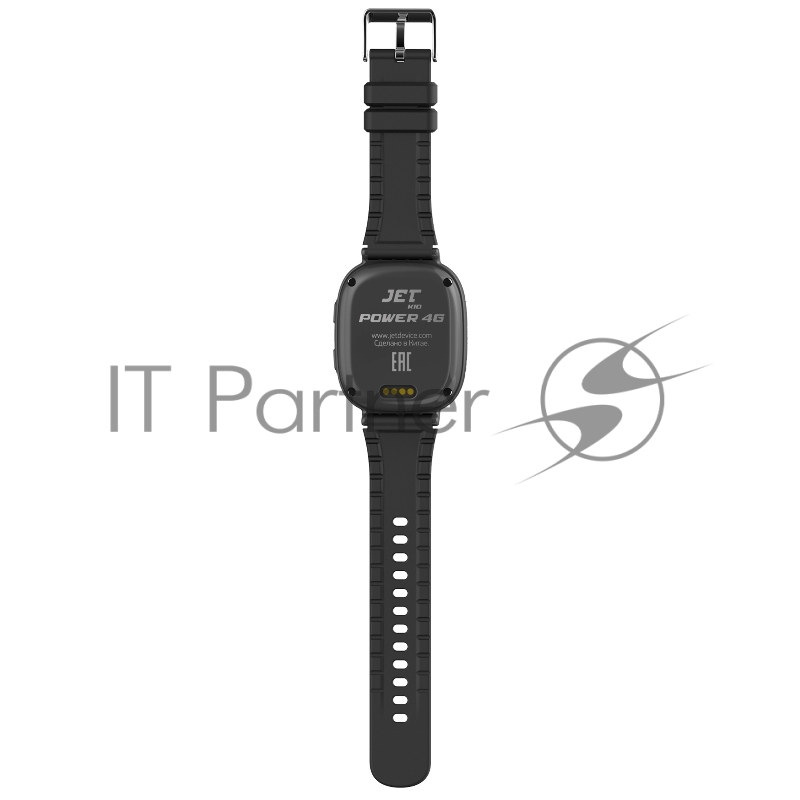 Наручный смарт-браслет JET KID Power 4G черный
