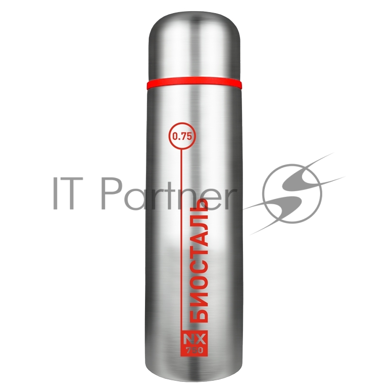 Термос Biostal (0,75 литра) пробка с ситечком, стальной